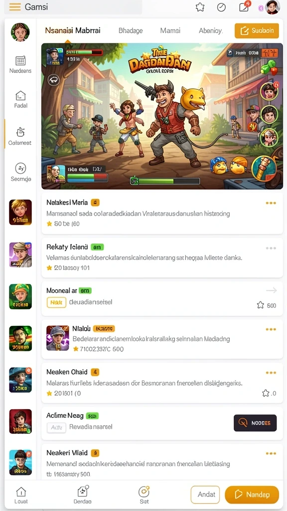 Tangkapan layar yang menampilkan grafik yang memukau dalam permainan.