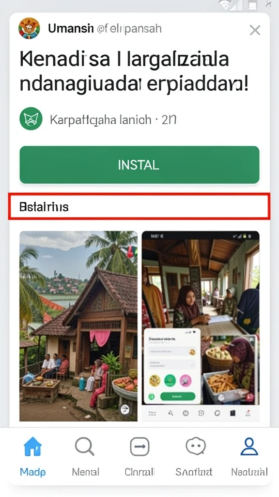 Fitur reward yang memberikan hadiah menarik bagi pemain.